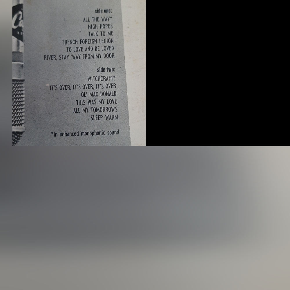 Frank Sinatra all the way LP Capitol SM-1538 * 1976 - Picture 3 of 5